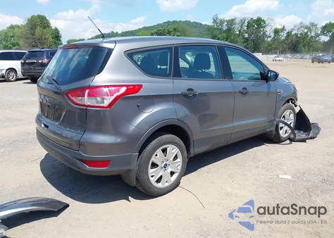 2014 Ford Escape S z USA, uszkodzony, nr VIN 1FMCU0F79EUA03755
